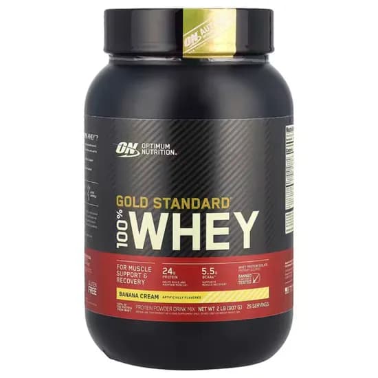 Optimum Nutrition Whey Protein 100% Gold Standard 2LB - Banana Cream