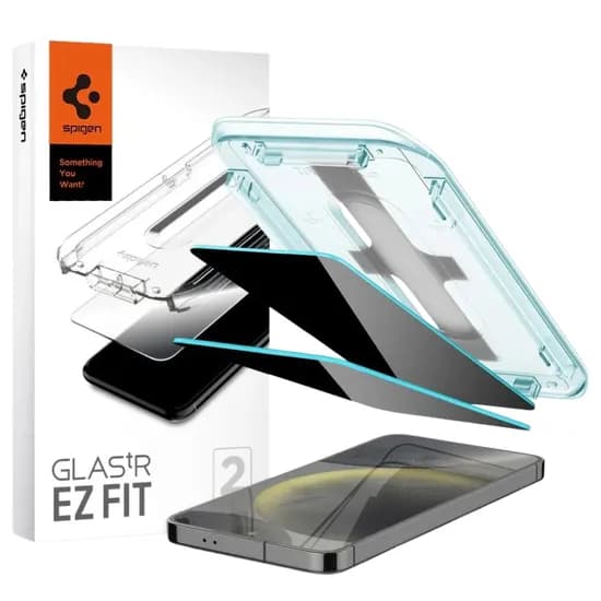 Pelicula Spigen para Galaxy S25 AGL07627 Glastr Ez Fit Privacy (2 Pack)