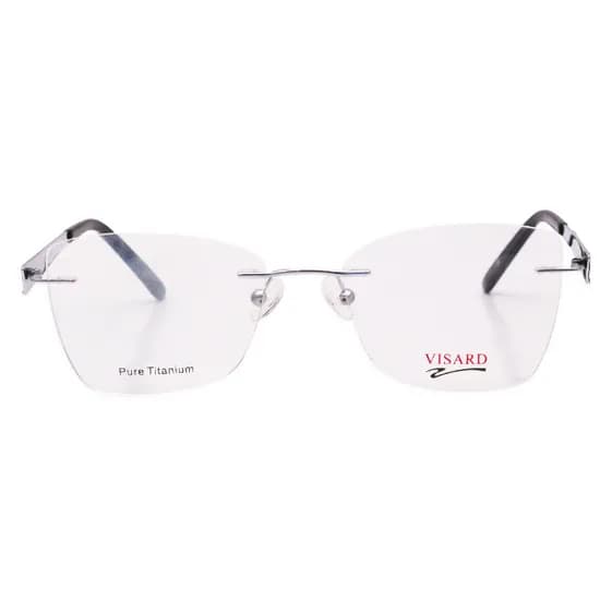 Armação para Óculos de Grau RX Visard Mod.7026 54-18-140 Col.02 - Preto/Cinza