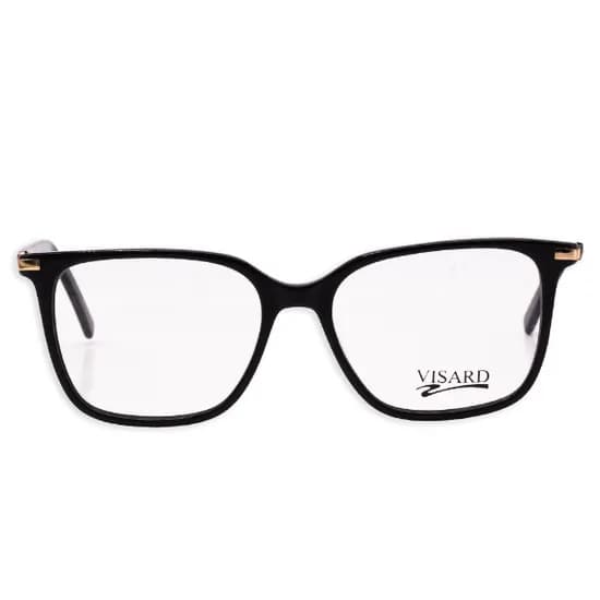 Armação para Óculos de Grau RX Visard SR1015 54-19-145 C1 - Preto/Dourado