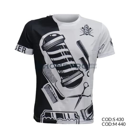 Camiseta de Barbeiro Tamanho M