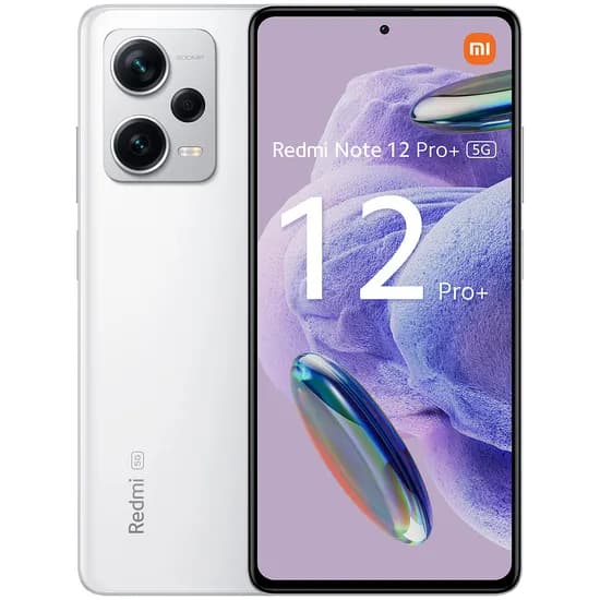 Celular Xiaomi Redmi Note 12 Pro+ - 8/256GB - 6.67’’ - Dual-Sim - Polar White (India)