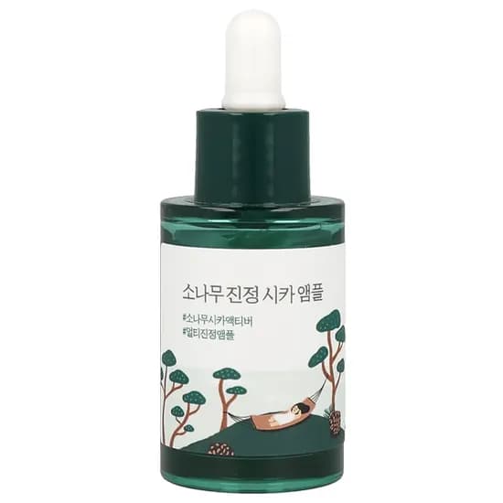 Sérum Facial Round Lab Pine Calming Cica Ampoule de 30 ML