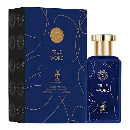 Perfume Maison Alhambra True Word Eau de Parfum Masculino 100ML