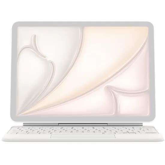 Teclado Apple Magic Keyboard A3339 MDFV4LL para iPad Air de 10.9" e iPad Air 11" (M4) - Branco (Inglês)