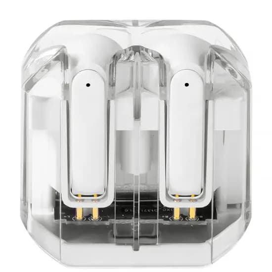 Fone de Ouvido Sem Fio Prosper LX02 - Branco/Transparente