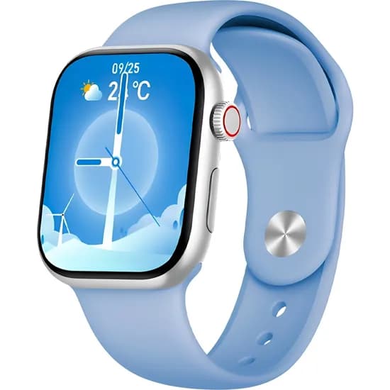 Relógio Smartwatch A10P-SVLB 48 MM - Prata/Azul Claro