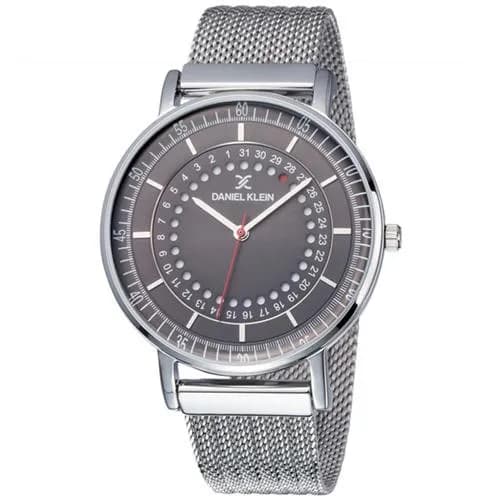 Relógio Analógico Daniel Klein Fiord DK11830-3 Masculino, Metal - Prata e Cinza
