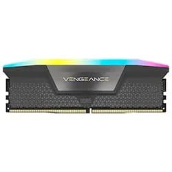 Memória Ram Corsair Vengeance DDR5 16GB 5200MHZ RGB - Preto (CMH16GX5M1B5200Z40)