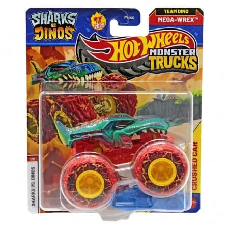 Car Hot Wheels Monster Sharks VS Dinos JCD87