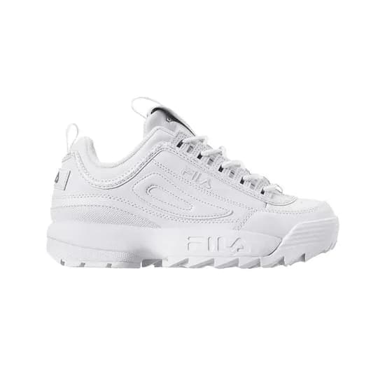 Tênis Fila Feminino Disruptor II Premium (Importado) Branco/Prata