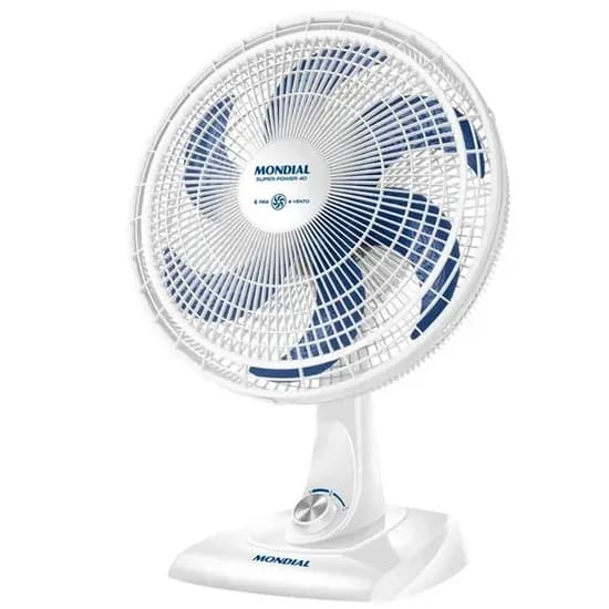 Ventilador Mondial Super Power VSP-40-W 6 Pás 140 Watts 220V ~ 50/60 HZ- Branco