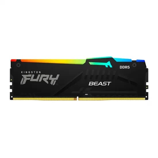 Mem DDR5 16GB 5600 Kingston Fury Beast RGB KF556C40BBA-16