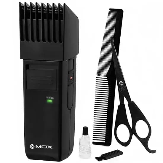 Barbeador Mox MO-AFT01 3 Watts Recarregável - Preto