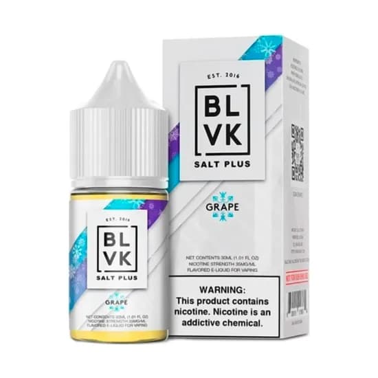 Juice BLVK Salt Plus 50MG 30ML Grape Ice