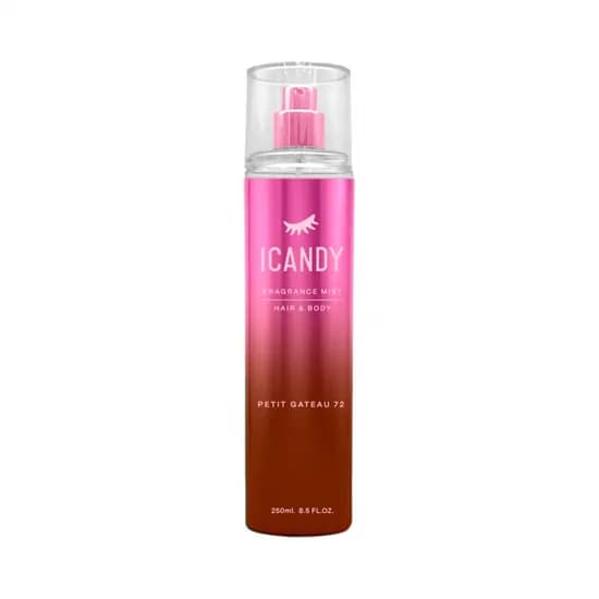 Body Splash para Corpo e Cabelo Icandy Petit Gateau 72 250ML