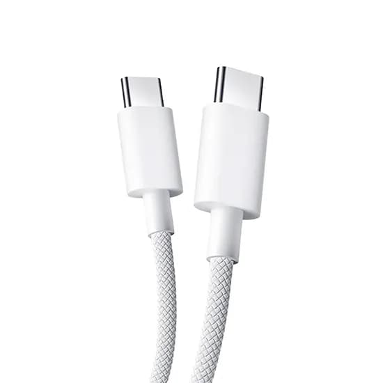Cabo Xiaomi 6A K36350- Tipo c/Tipo C - 2 Metros - Branco