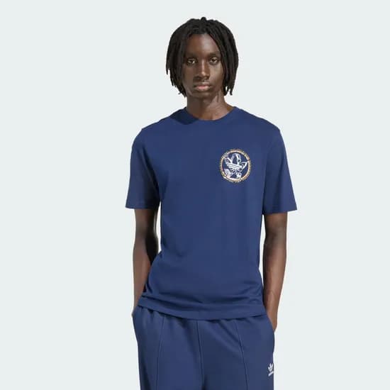 Remera Adidas Graphic Tee Lo Azul