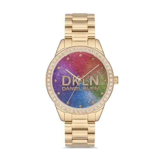 Relógio Analógico Feminino Daniel Klein Premium DK.1.12565-3 - Dourado