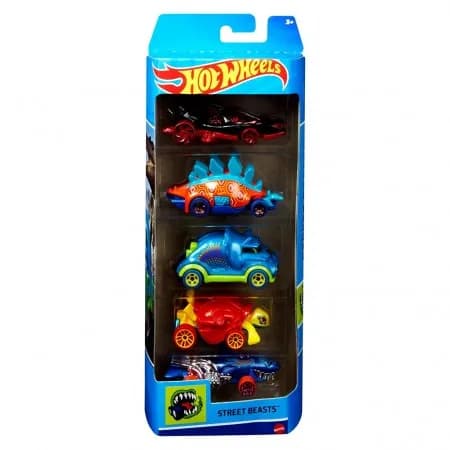 Hot Wheels 5 Pack WH Street Beasts HLY77