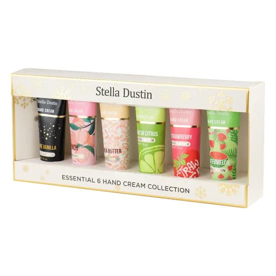 Kit Creme para Mãos Stella Dustin Essential Hand Cream Collection - 30ML - 6 Unidades