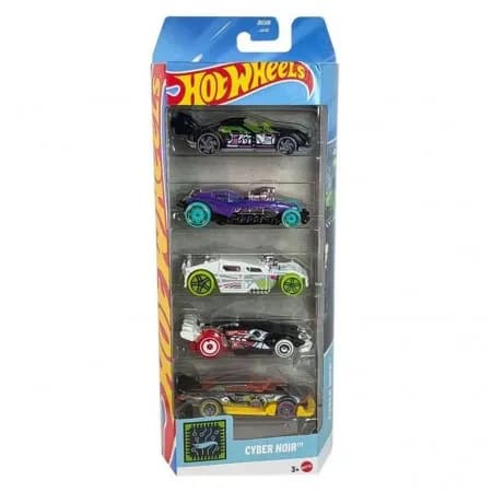 Car Hot Wheels 5 Pack Cybert Noir JKG06