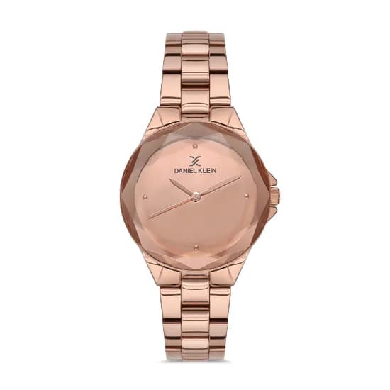 Relógio Analógico Feminino Daniel Klein Premium DK.1.12545-4 - Rosa Ouro