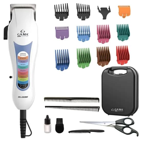 Cortador de Cabelo Gama GM596 Magnetic Clipper 110V - White