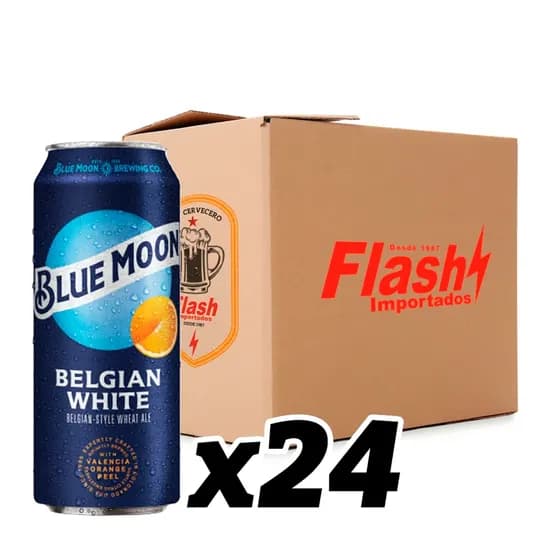 Cerveja Blue Moon Lata Caixa com 24X473ML