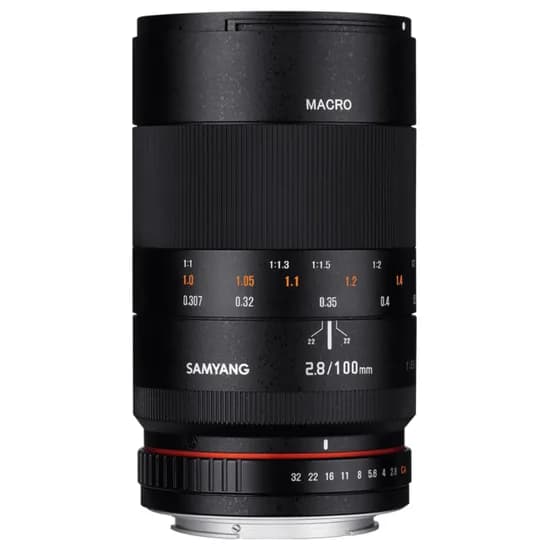 Lente Samyang Nikon MF DSLR 100MM F/2.8 Ae FF