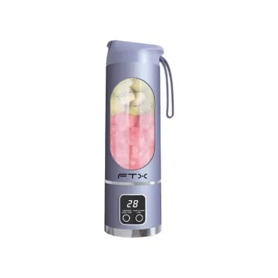 Licuadora Porta.FTX 25W Recarg 3 Func. PB-PR Lila
