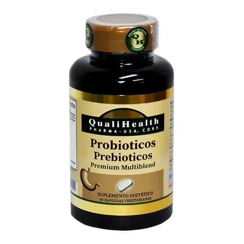 Suplemento Qualihealth Probioticos 60 Cápsulas