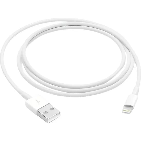 Cabo USB-A para Lightning Apple MXLY2AM/A - Branco 1 Metro