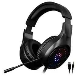 Headset Gamer Satellite GH-330 RGB / com Fio - Preto