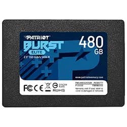 SSD Patriot 480GB Burst Elite 2.5" SATA 3 - PBE480GS25SSDR