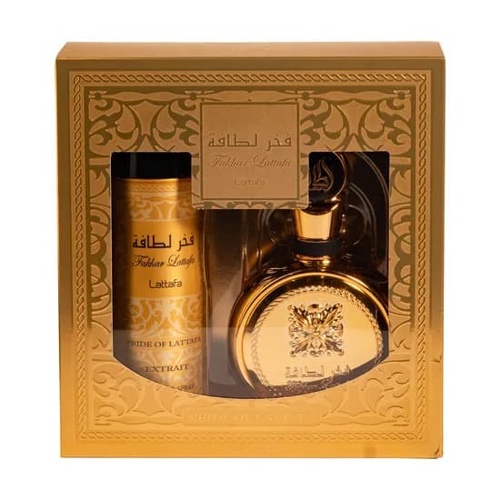 Lattafa Kit Fakhar Extrait 100ML+Deo 200ML