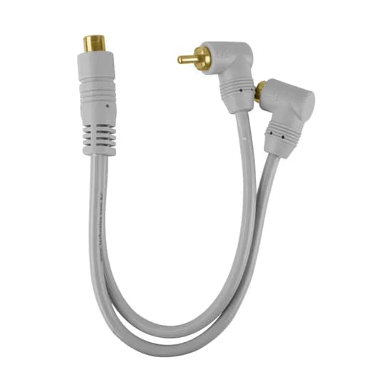 Cabo Technoise - Rca Y 2M + 1F - 23CM - Cinza