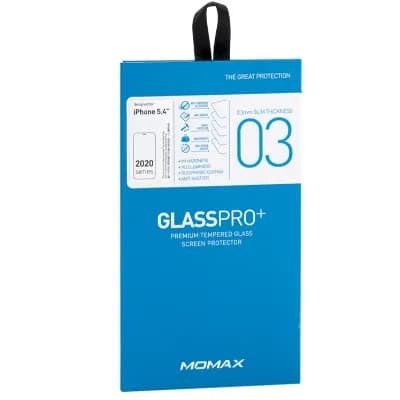 Momax PZAP20SB1T Protector de Vidrio 12MINI