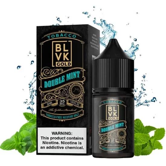 BLVK 30ML Salt Gold Double Mint 35MG