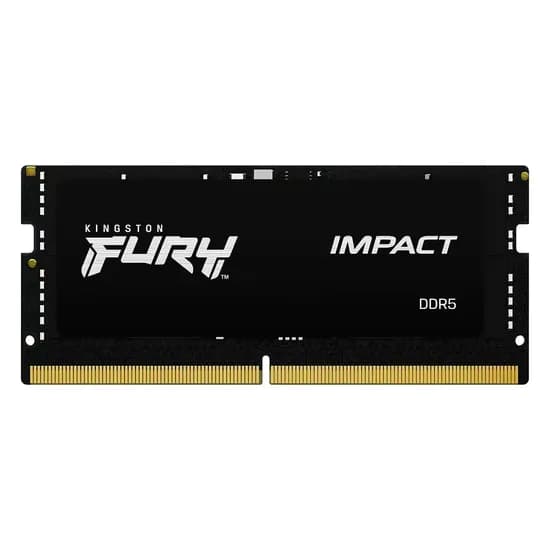 Memória Ram Kingston Fury Impact 32GB DDR5 5600MT/s para Notebook KF556S40IB-32