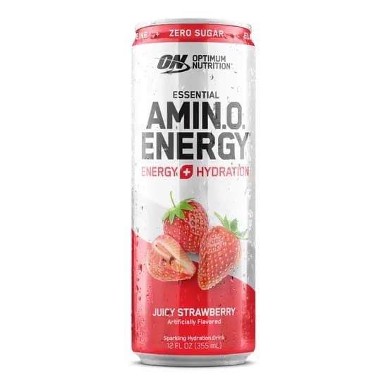 Optimum Nutrition Amino Energy Lata 355ML - Strawberry