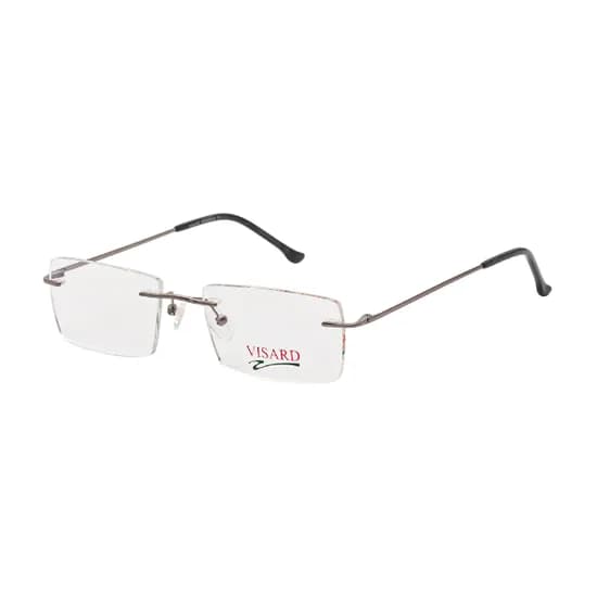 Armação para Óculos de Grau Visard Mod.3202 Col.02 Tam. 52-18-140MM - Prata