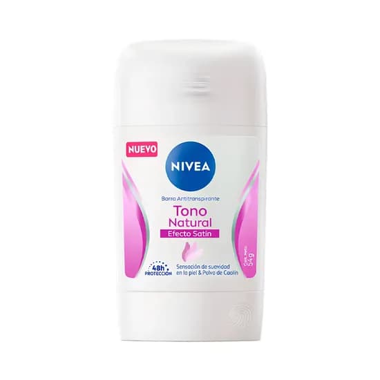 Desodorante En Barra Nivea Tono Natural Efecto Sat?N 54G