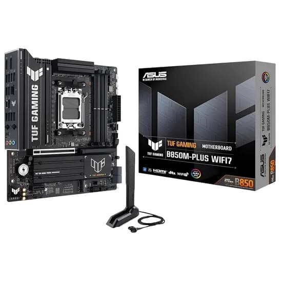 Placa-Mãe Asus Tuf Gaming B850M-Plus WIFI7 AM5 DDR5