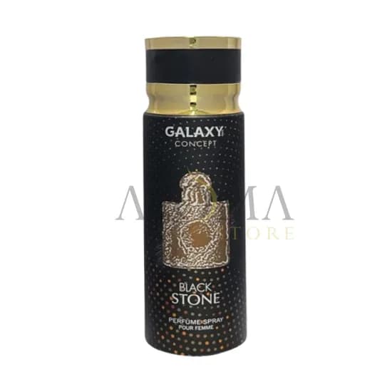 Spray Corporal Perfumado Galaxy Concept Black Stone Feminino 200ML