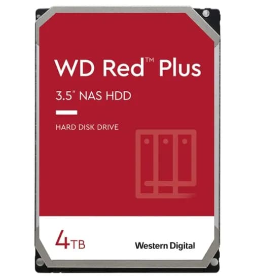 HD 4TB Western Digital Red Plus 5400RPM SATA3 WD40EFPX