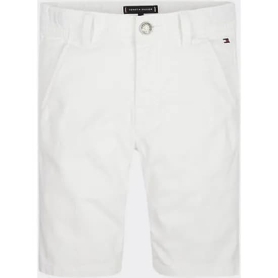 Short Tommy Hilfiger Infantil Masculino KB0KB05371-YAF-01 04 - Bright White