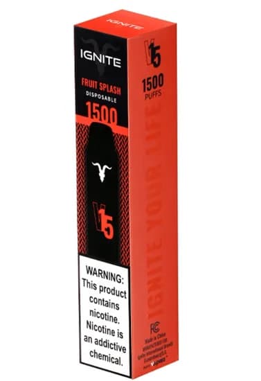 Vape Descartável Ignite V15 1500 Puff - Fruit Splash
