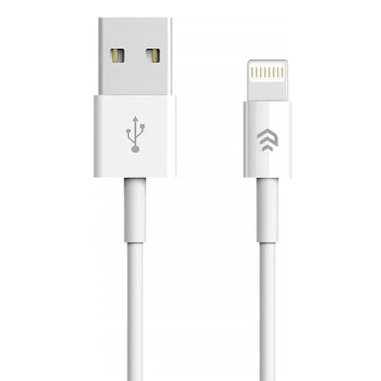 Cabo Lightning Devia EC080 de 1 M - Branco