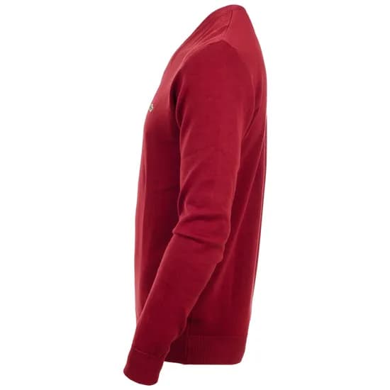 Suéter Lacoste Masculino AH8591-L50 004 - Vin/Farine